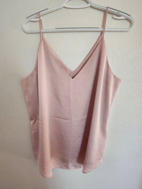 Express Blush Pink V-Neck Downtown Cami Top